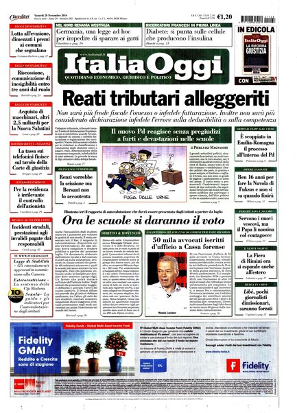 Italia oggi : quotidiano di economia finanza e politica